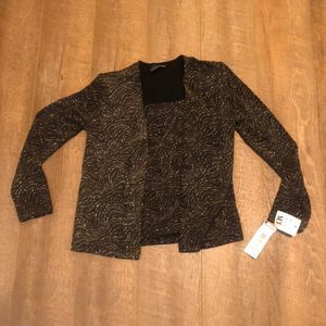 Sparkley glittered top cradigan NEW